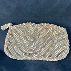 Vintage Beaded Pouch